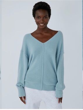 Wilfred Free Hush Knit V Neck Sweater